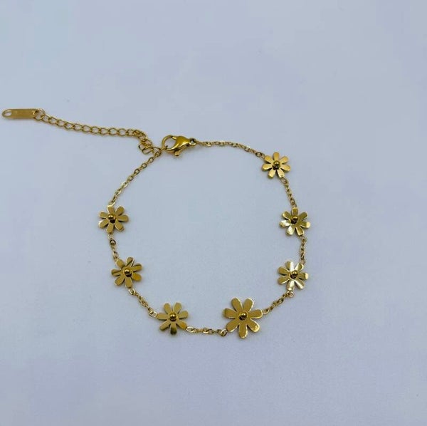 Armband stainless steel 'Rosie'