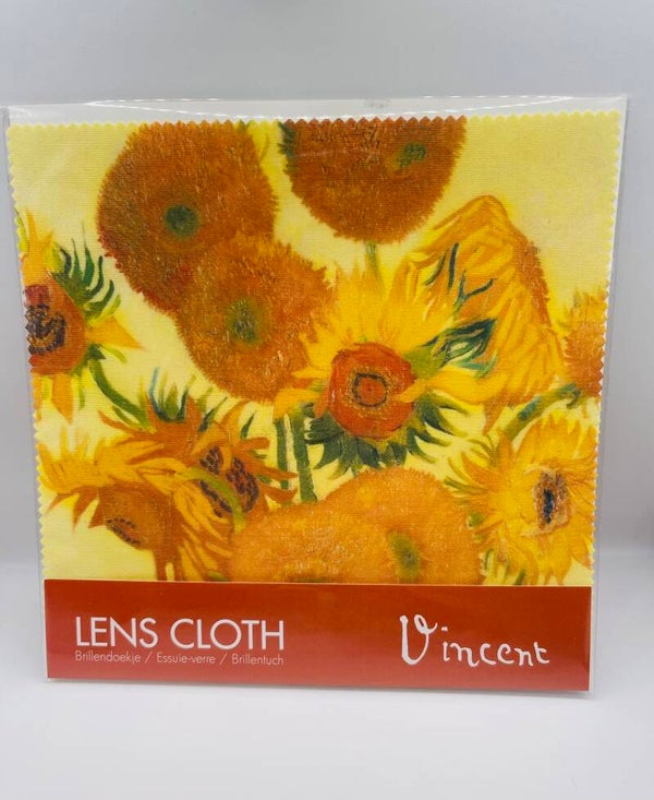Brillendoekje Van Gogh, Zonnebloemen.