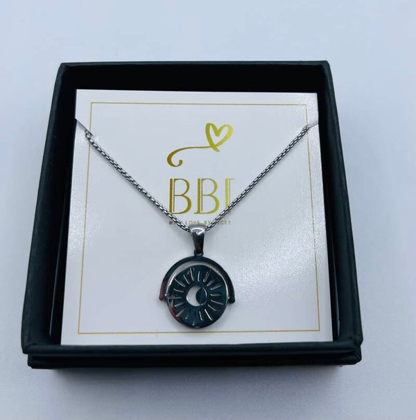 Ketting Sparkle zilverkleur 'Nila'