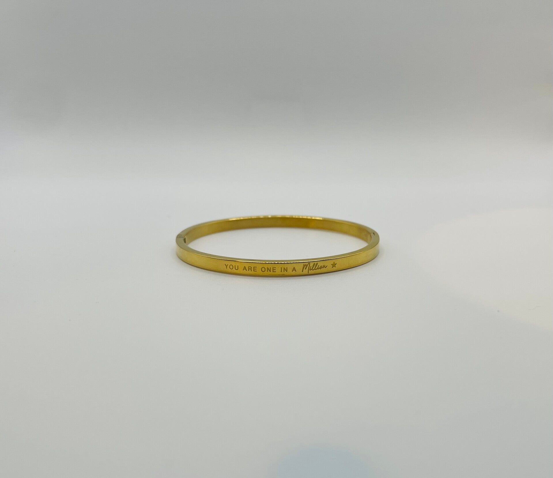 Armband stainless steel 'Million'