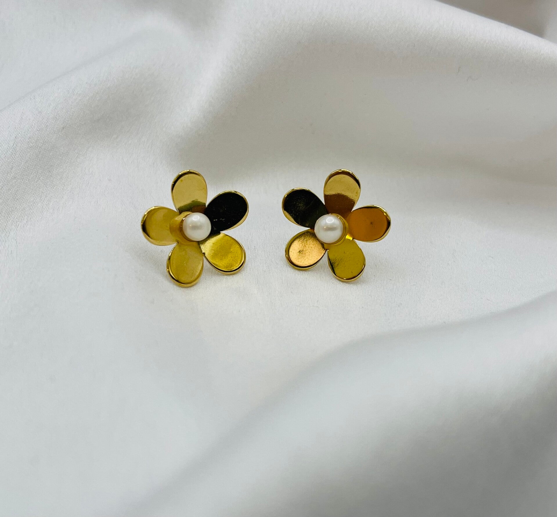 Oorstekers stainless steel 'Mona'