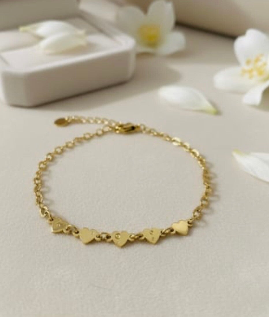 Armband stainless steel 'Puck'