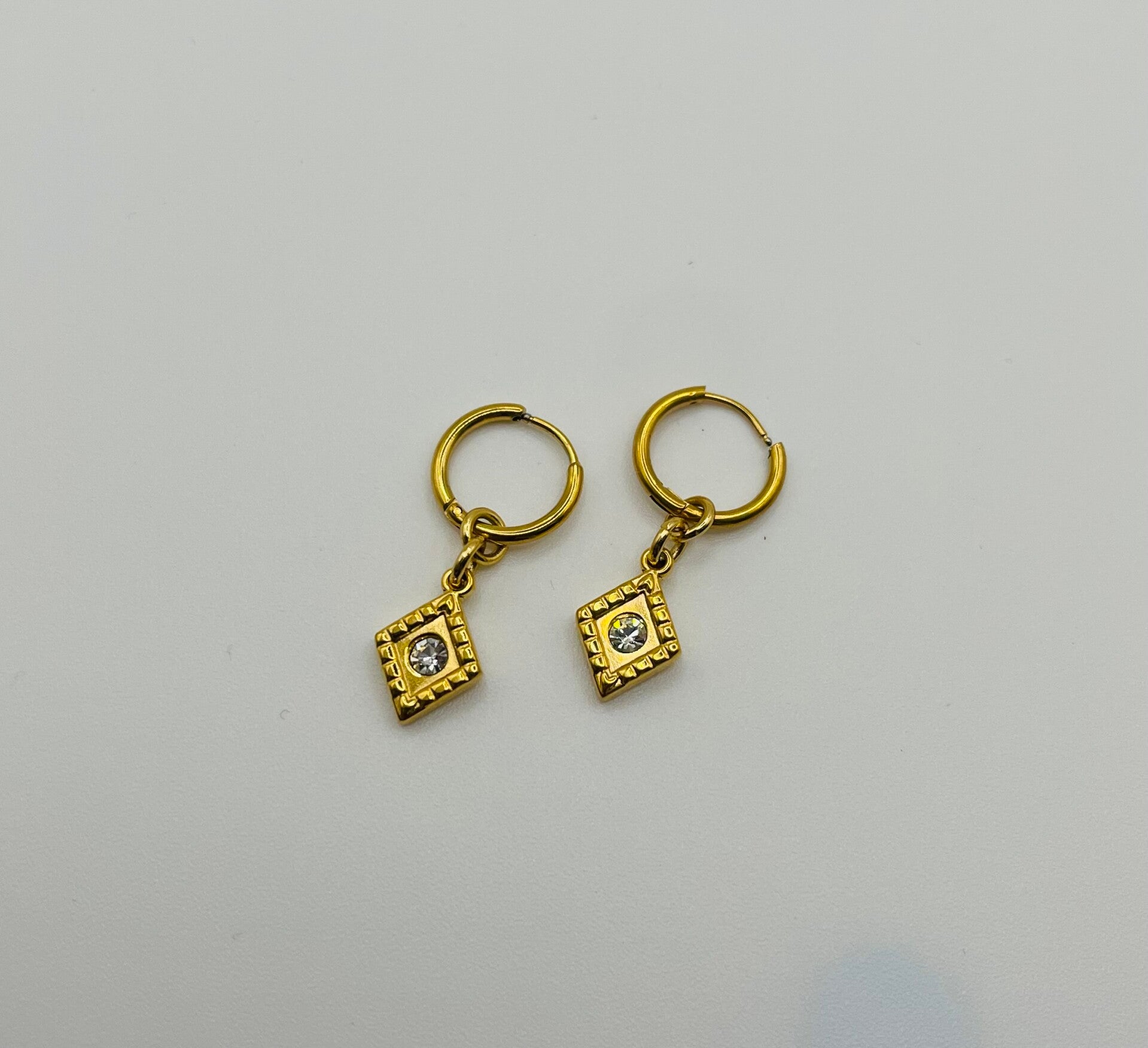 Oorbellen stainless steel ‘Eva’