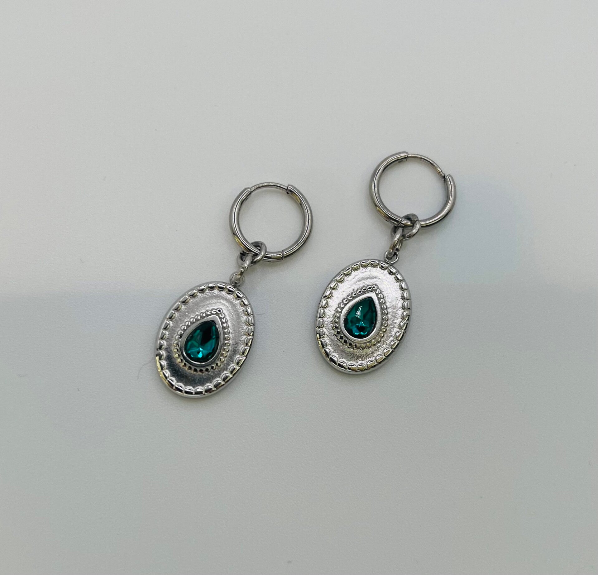 Oorbellen stainless steel zilverkleur ‘Chloe’