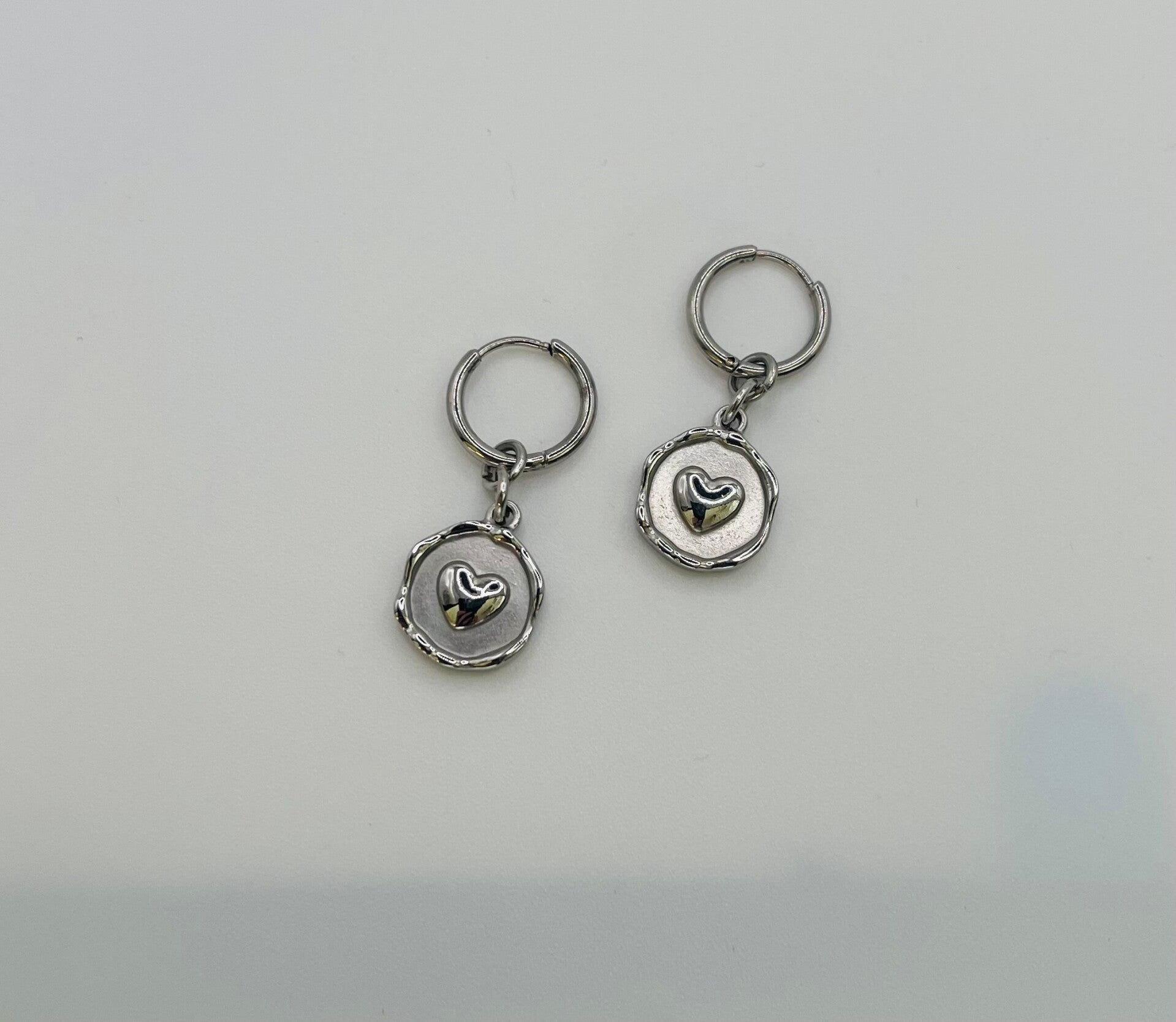 Oorbellen stainless steel zilverkleur ‘Tiffany’