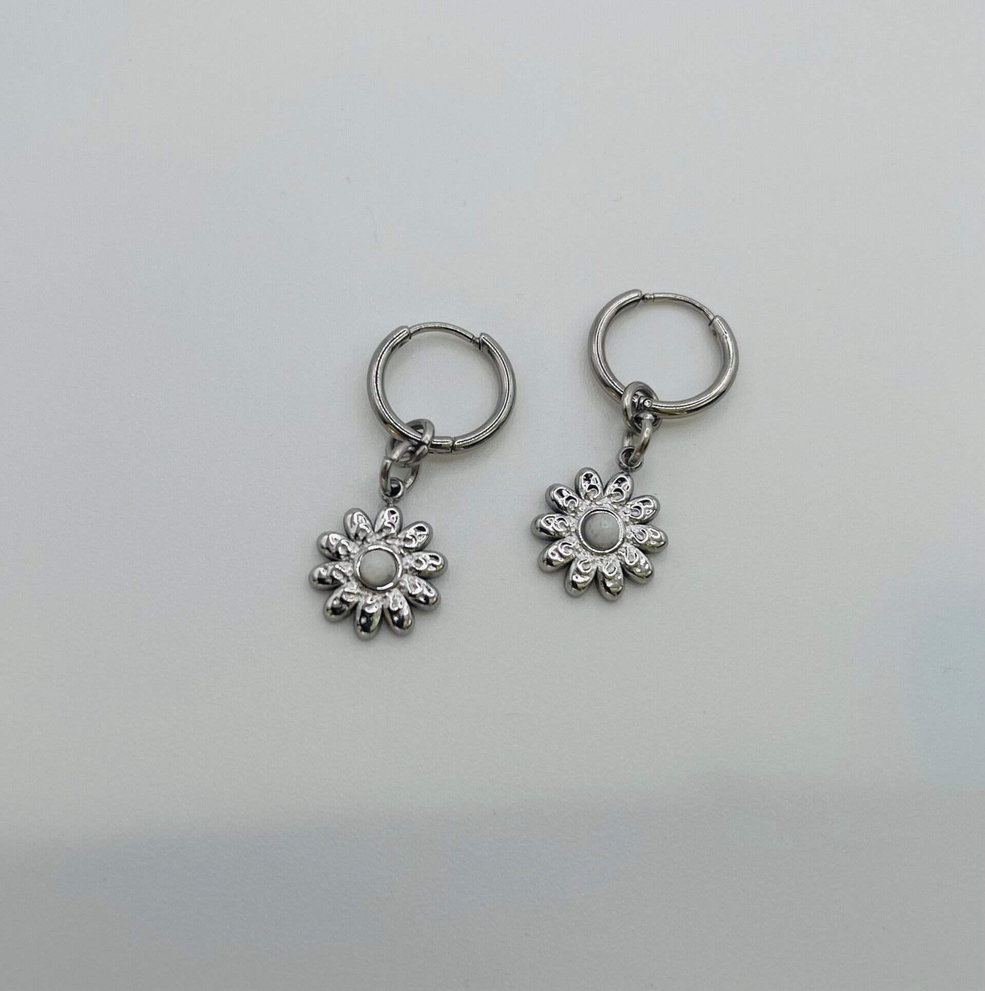 Oorbellen stainless steel zilverkleur ‘Julie’