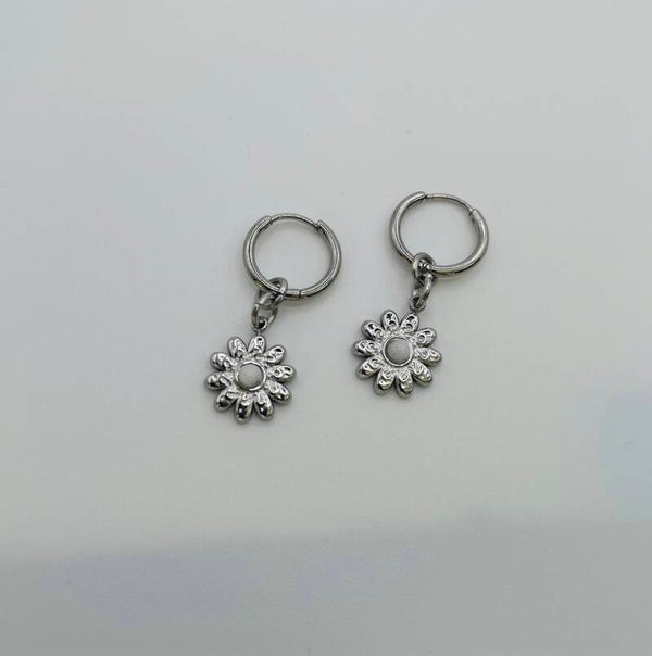 Oorbellen stainless steel zilverkleur ‘Julie’