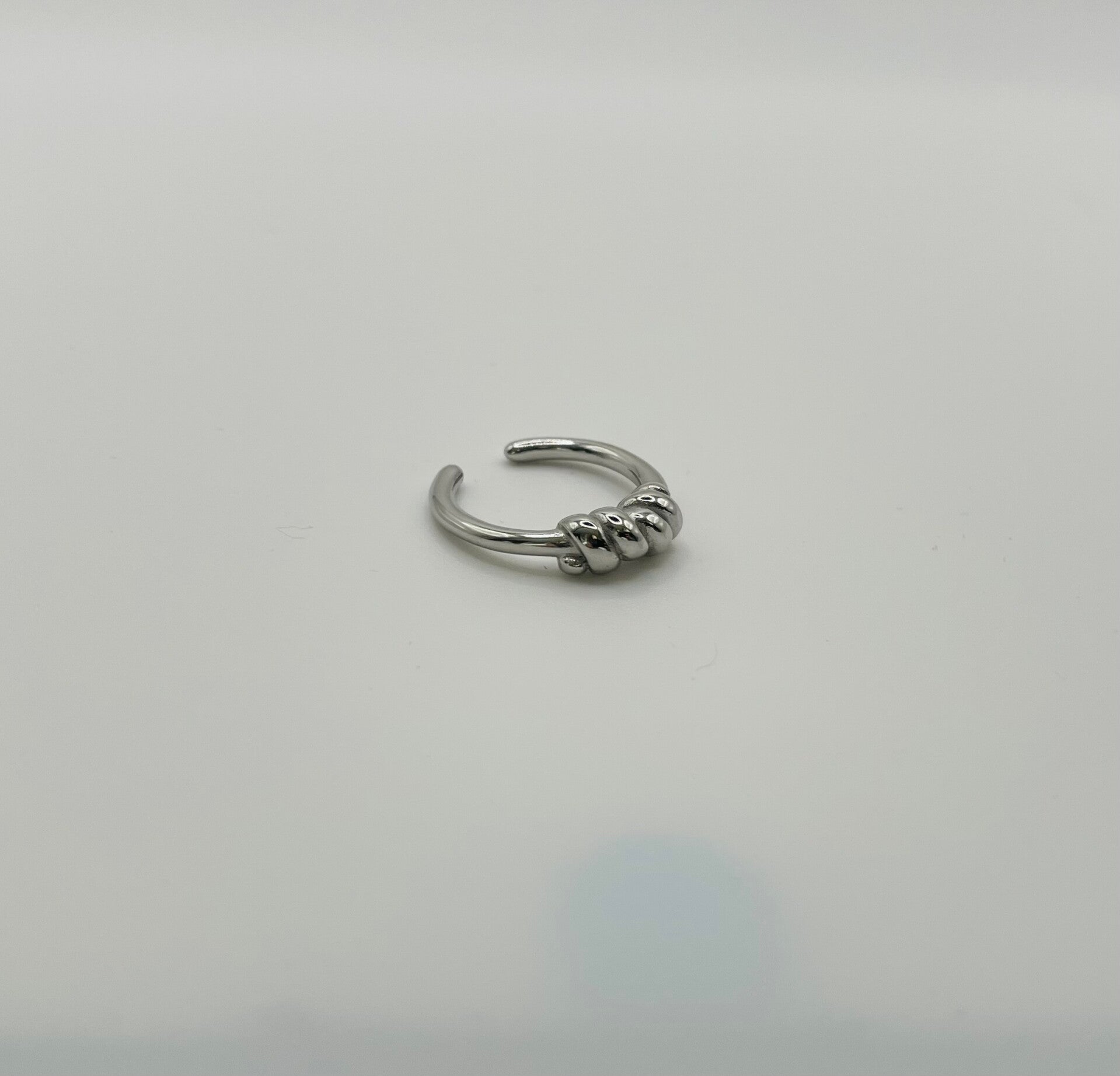 Ring stainless steel zilverkleur 'Bella’