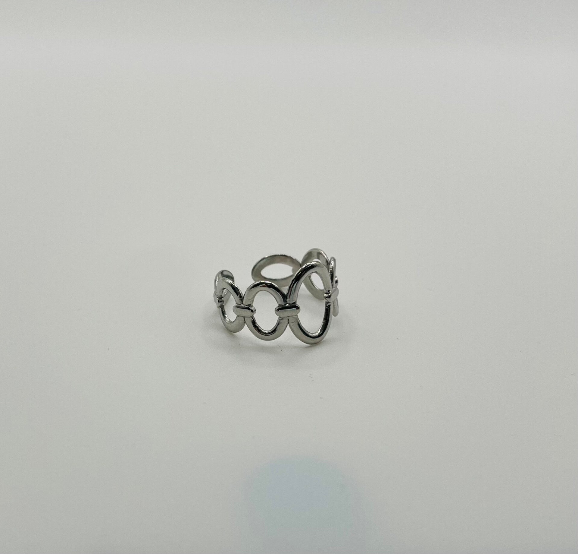 Ring stainless steel zilverkleur ‘Kate’