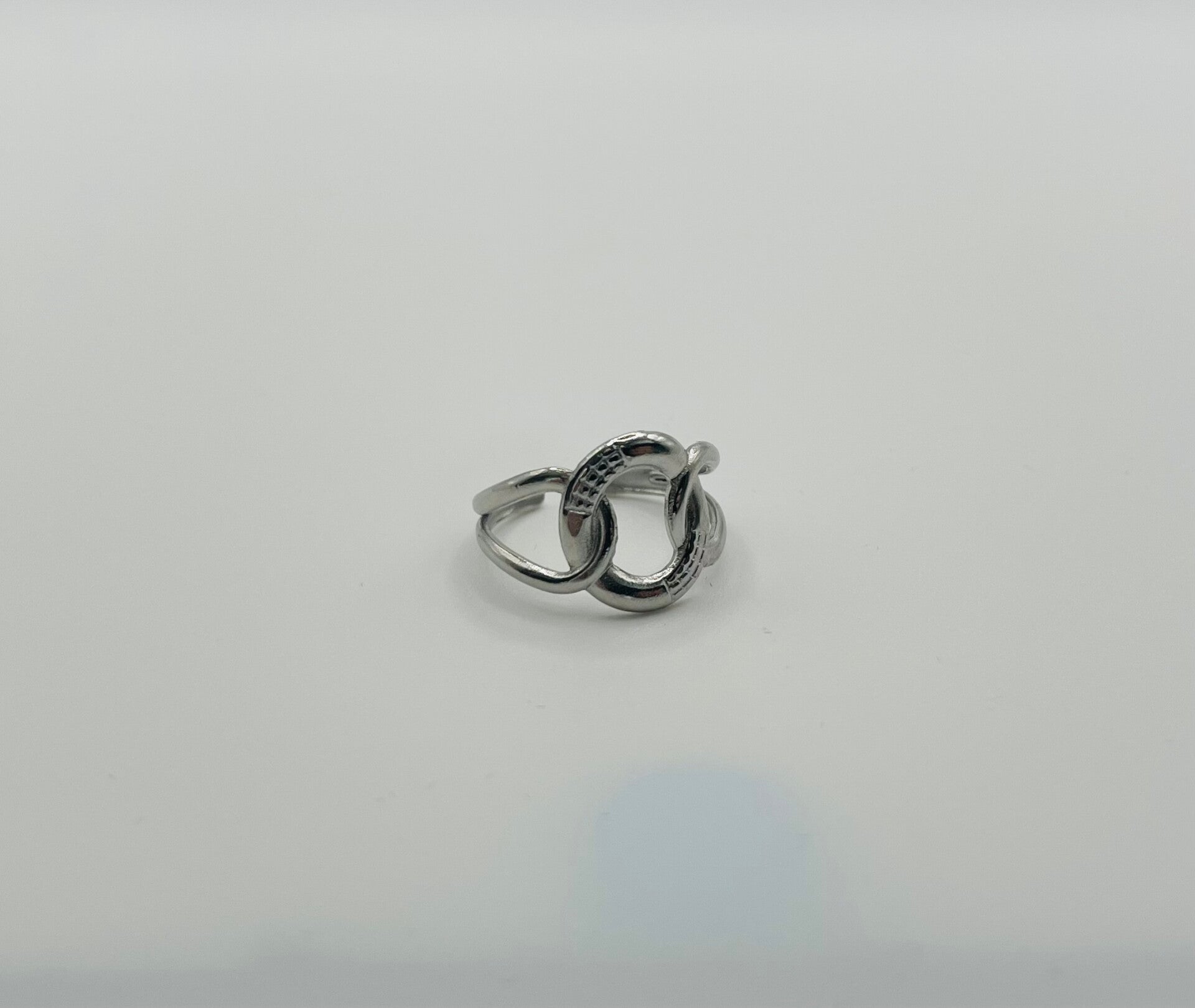 Ring stainless steel zilverkleur ‘Bettina’