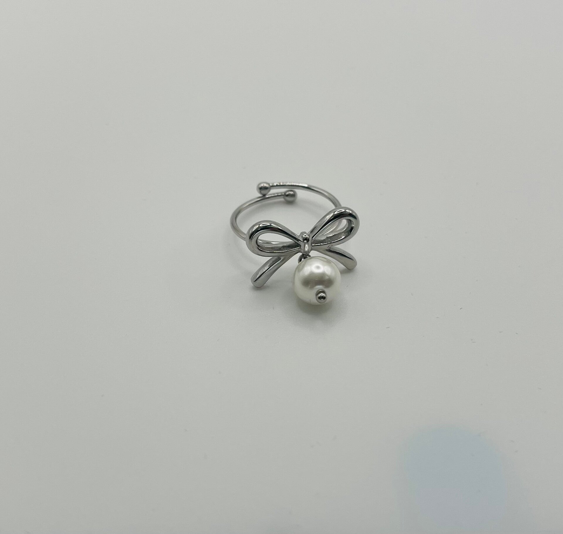 Ring stainless steel zilverkleur ‘Lot’