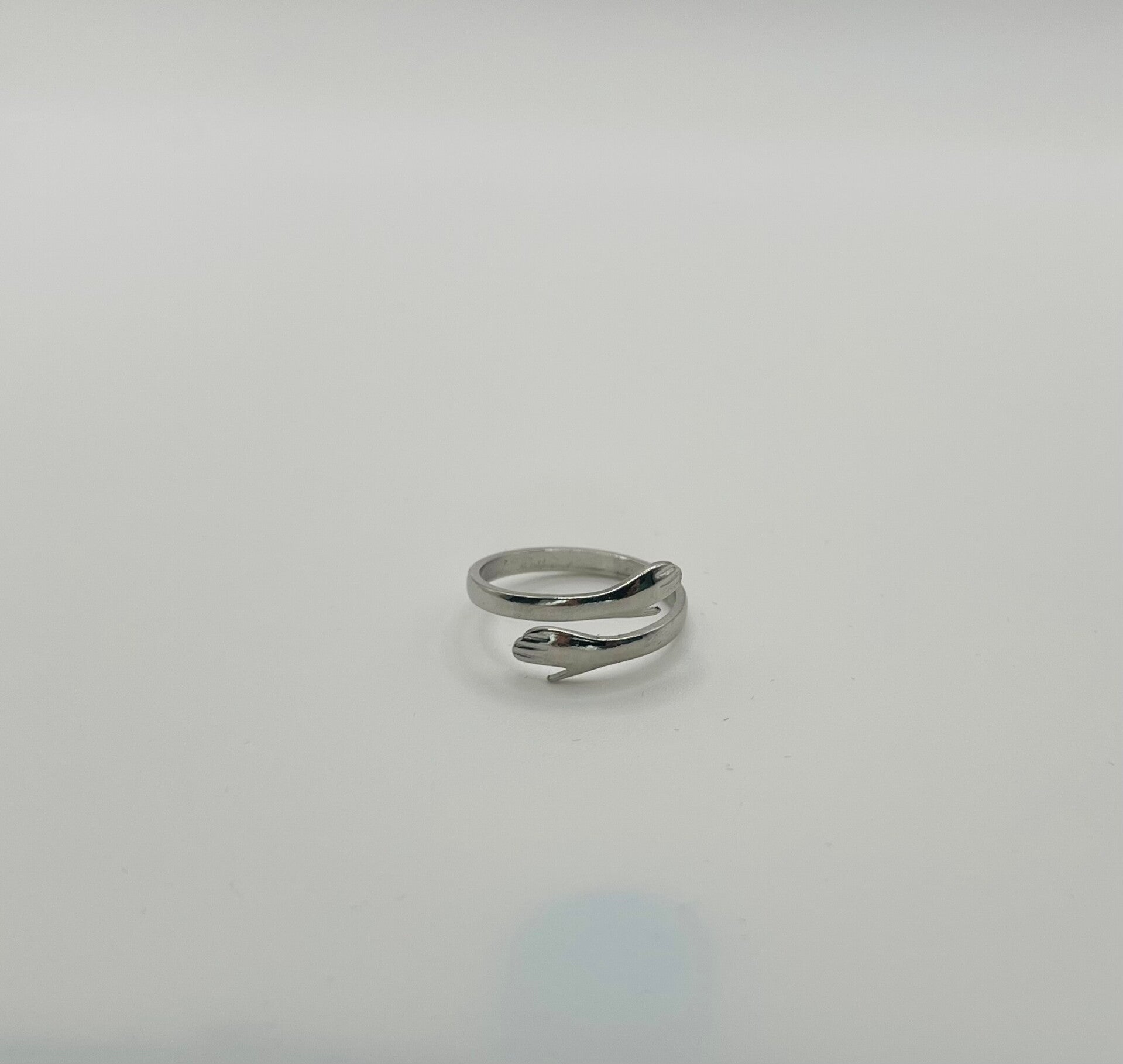 Ring stainless steel zilverkleur ‘Haye’