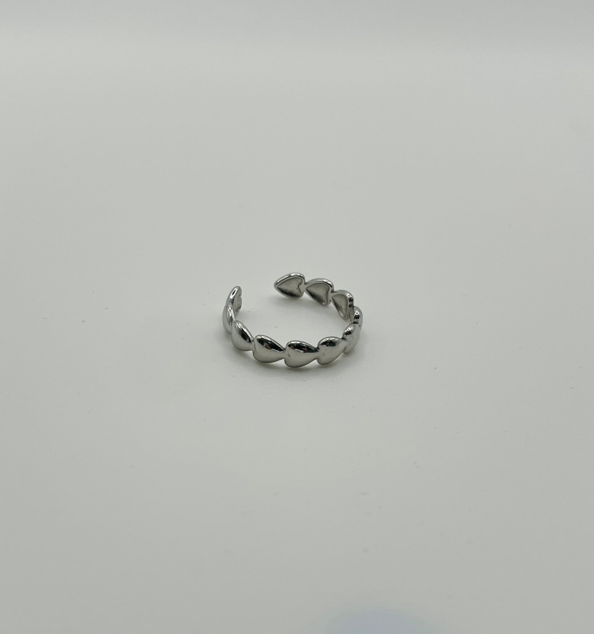 Ring stainless steel zilverkleur ‘Larissa’