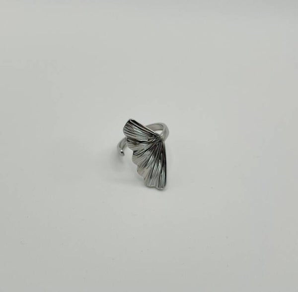 Ring stainless steel zilverkleur ‘Lizzy’