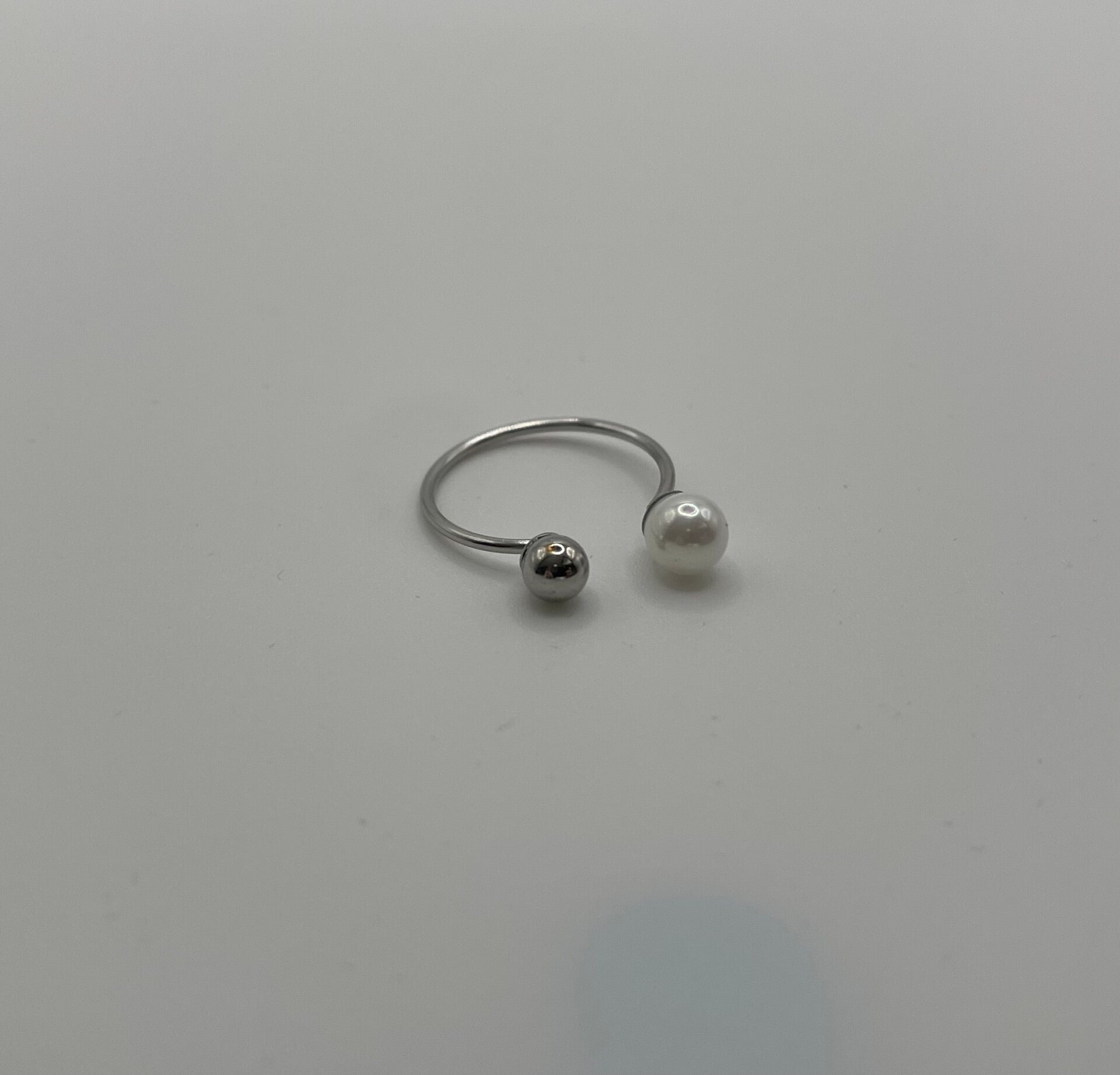 Ring stainless steel zilverkleur ‘Morgan’