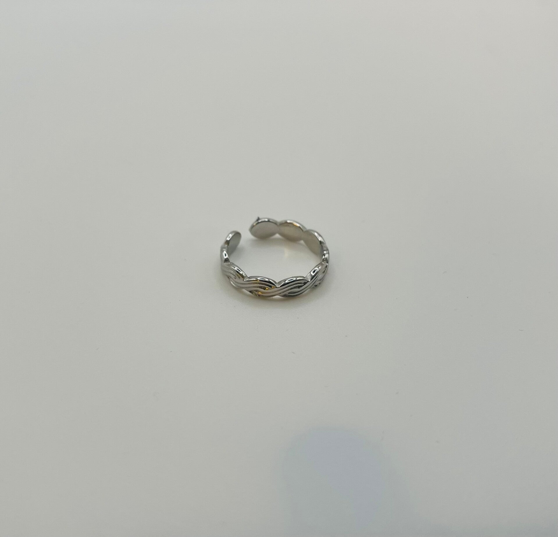 Ring stainless steel zilverkleur ‘Bess’