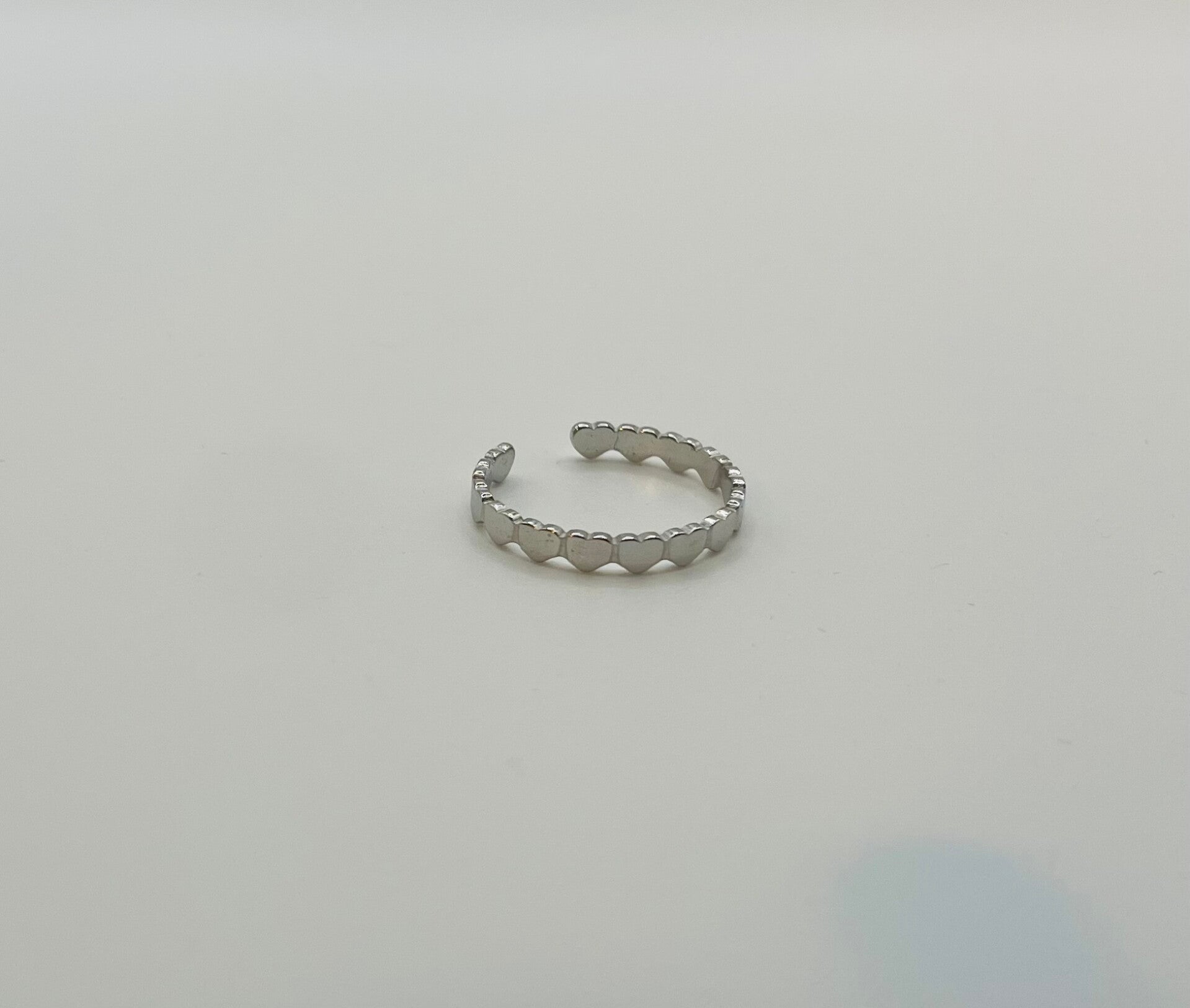 Ring stainless steel zilverkleur ‘Isabel’