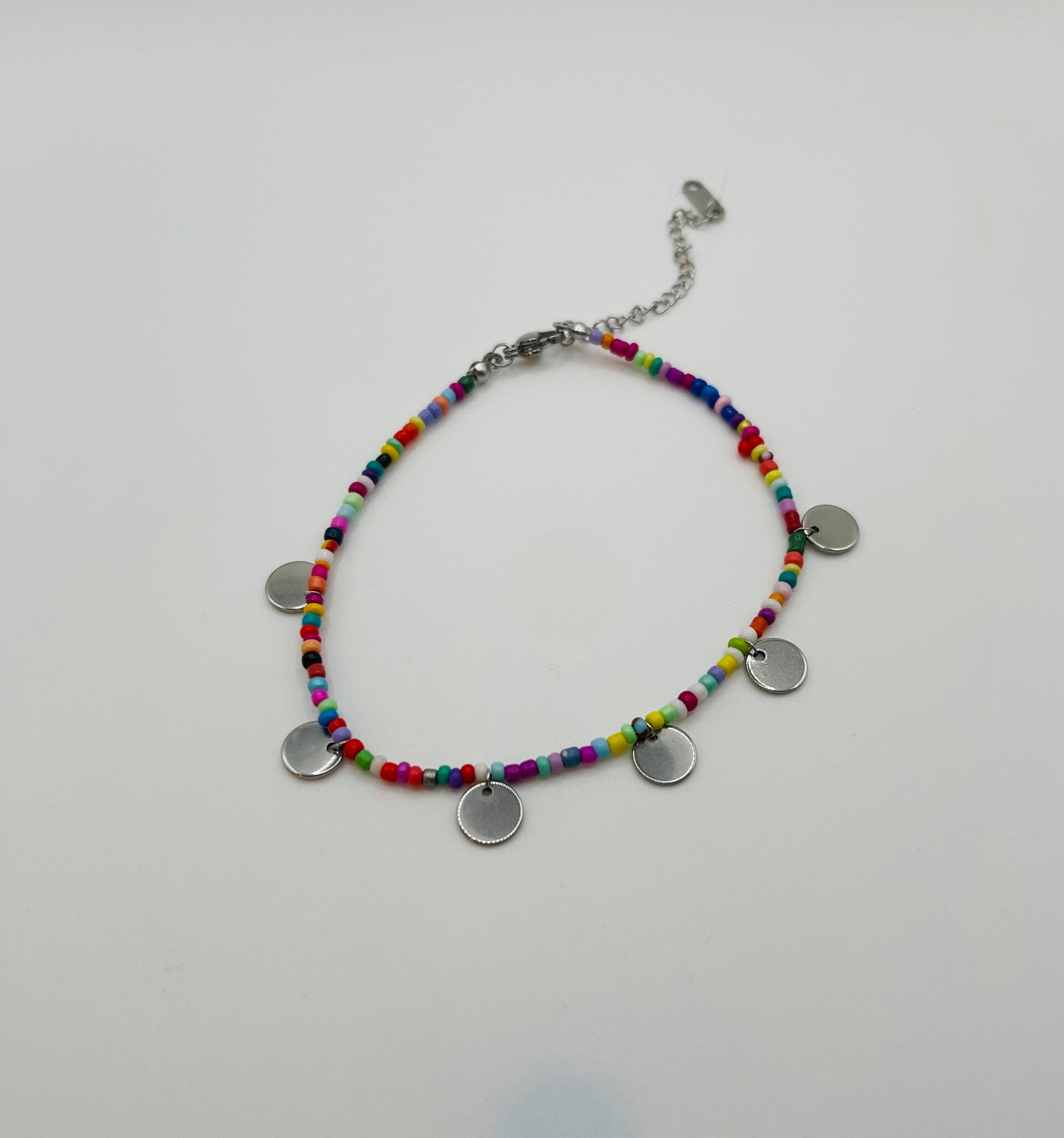 Enkelbandje zilverkleur 'Gina'