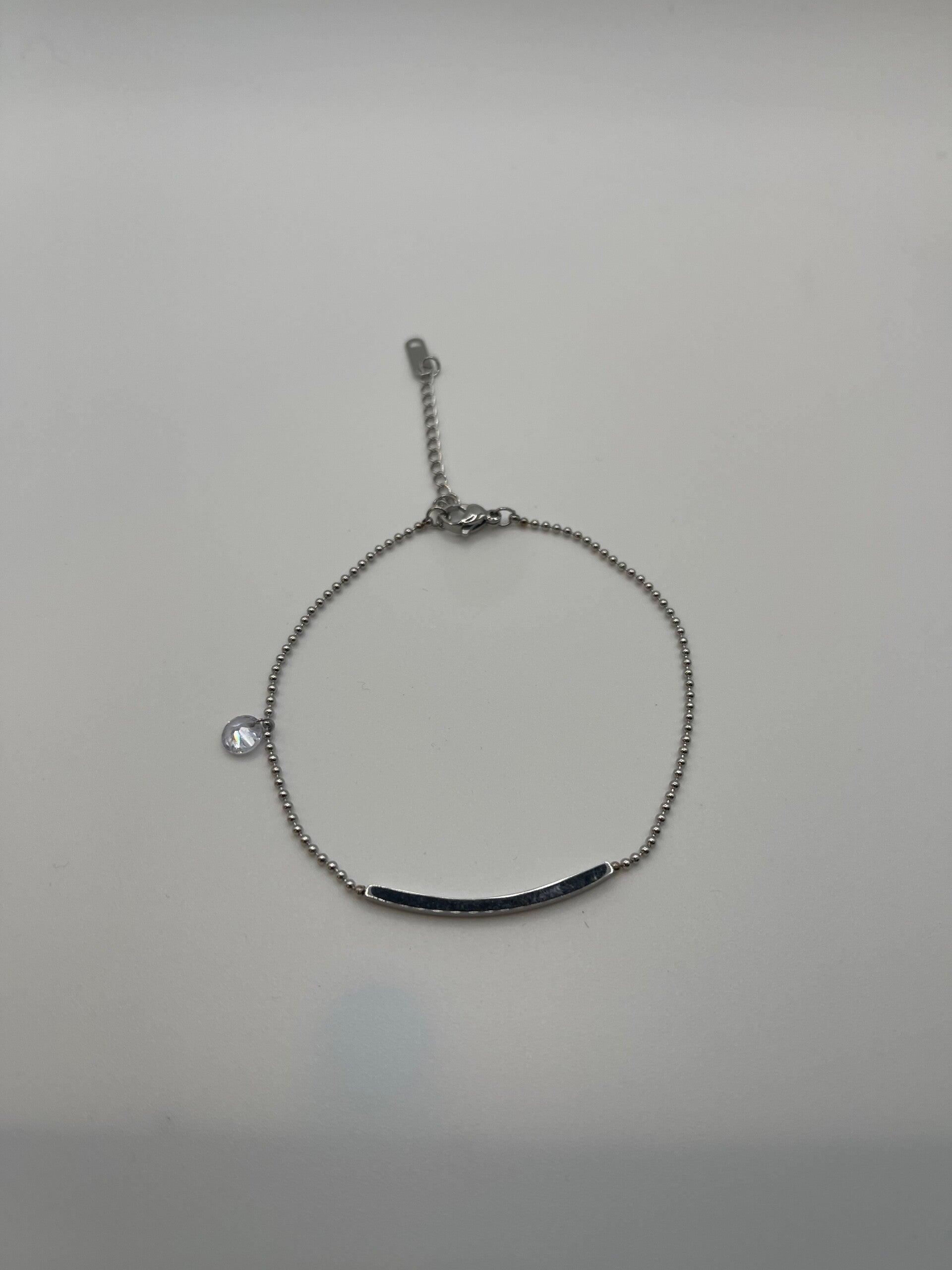 Enkelbandje zilverkleur 'Raja'