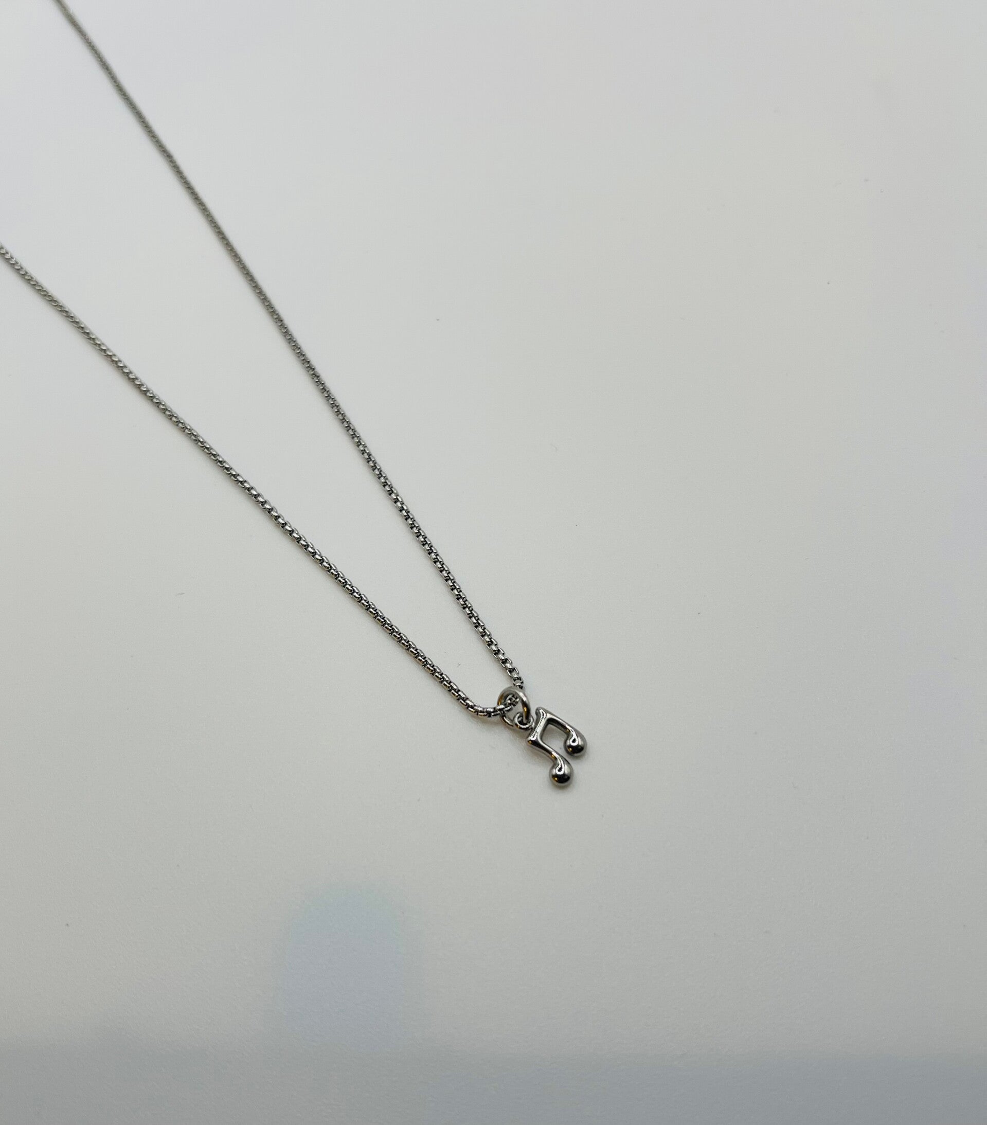 Ketting Sparkle zilverkleur ‘Music’