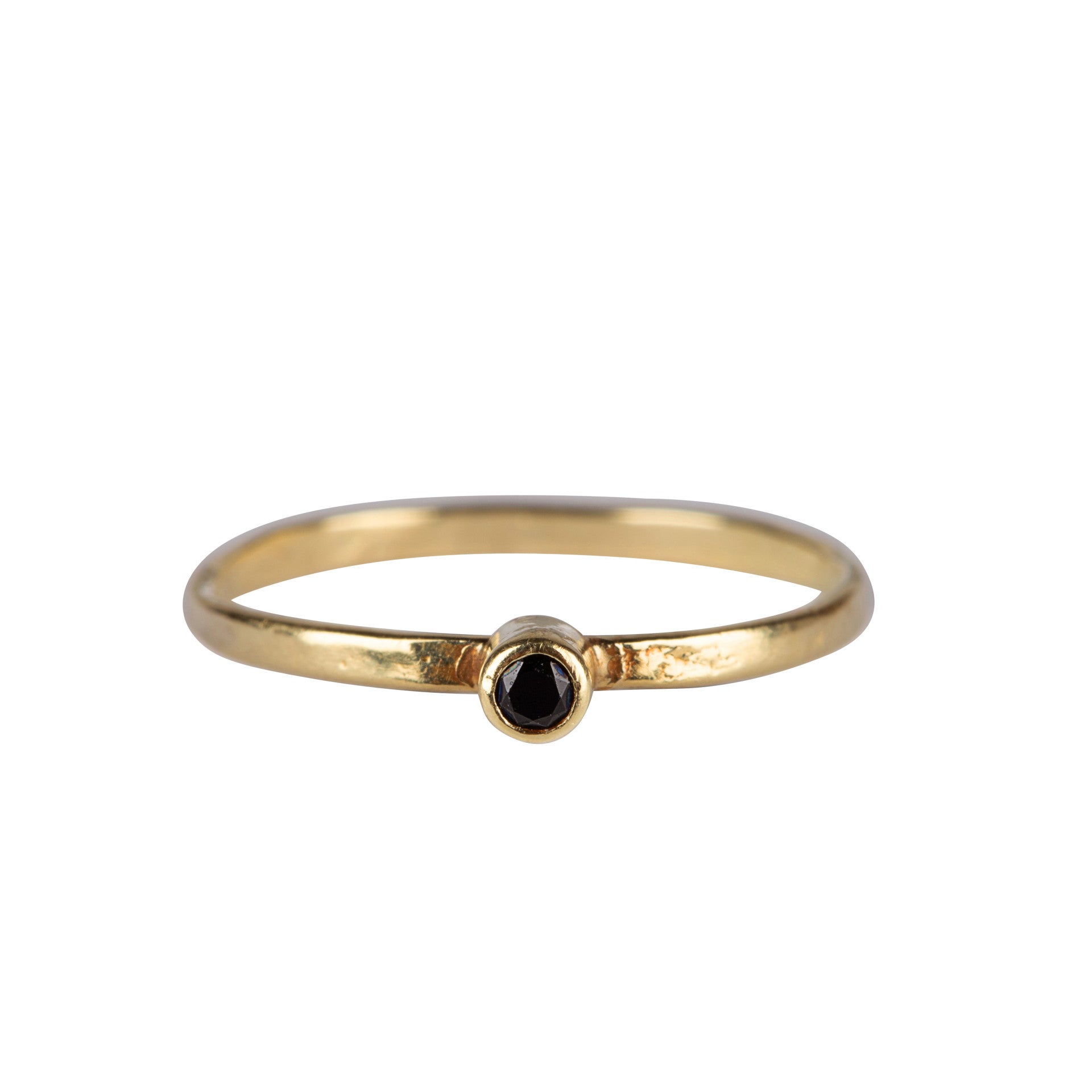 Pink Ring Black Sapphire