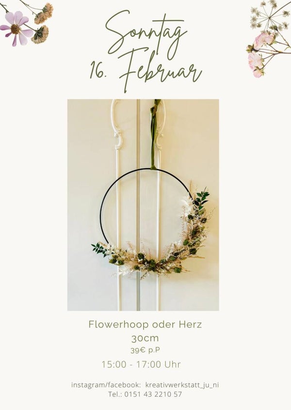 Flowerhoop oder Herz