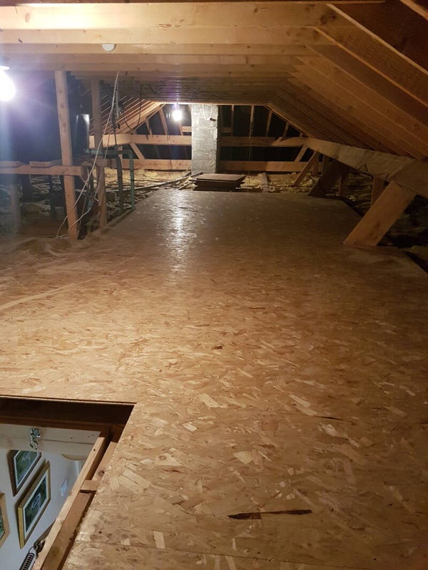 18mm raised osb flooring 150mm( per sq metre )
