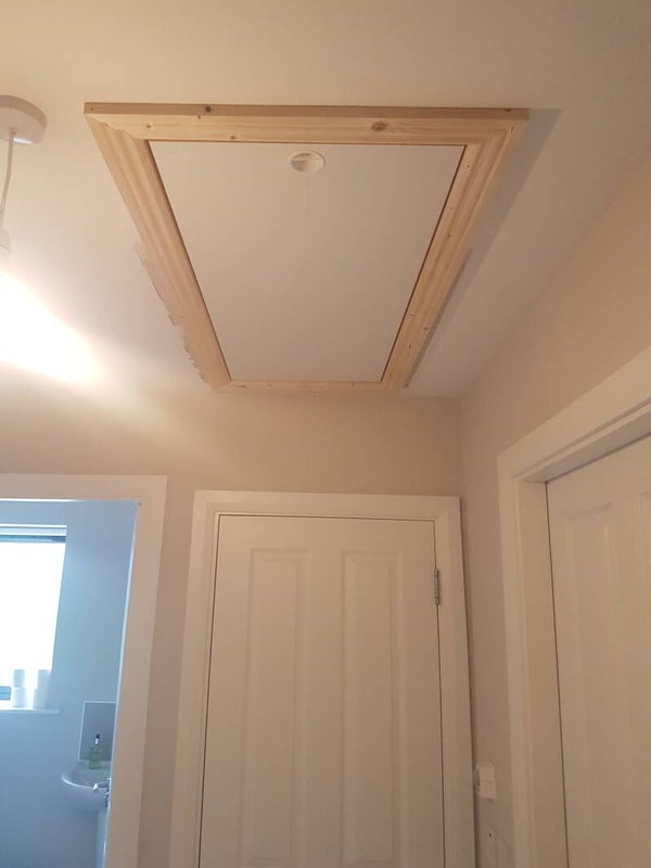 Wooden attic ladder 1200x700