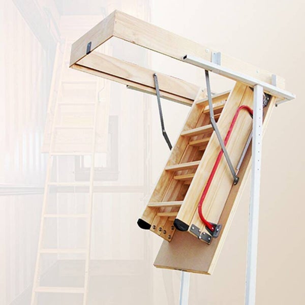 wooden attic ladder 1200x600