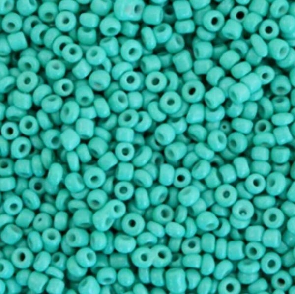 appelblauwzegroene kralen 2mm