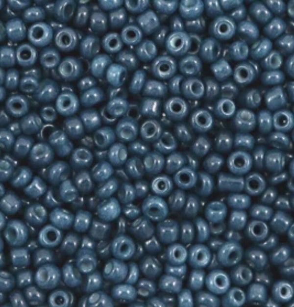 donkerblauwe kralen 2mm