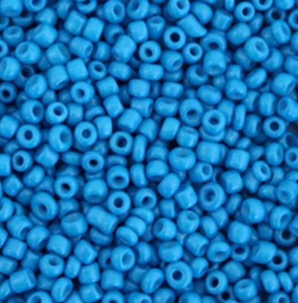 blauw kralen 2mm