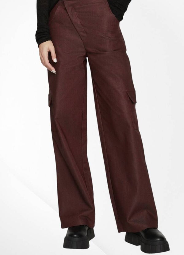 Missy Empire Asymmetric waistband trousers