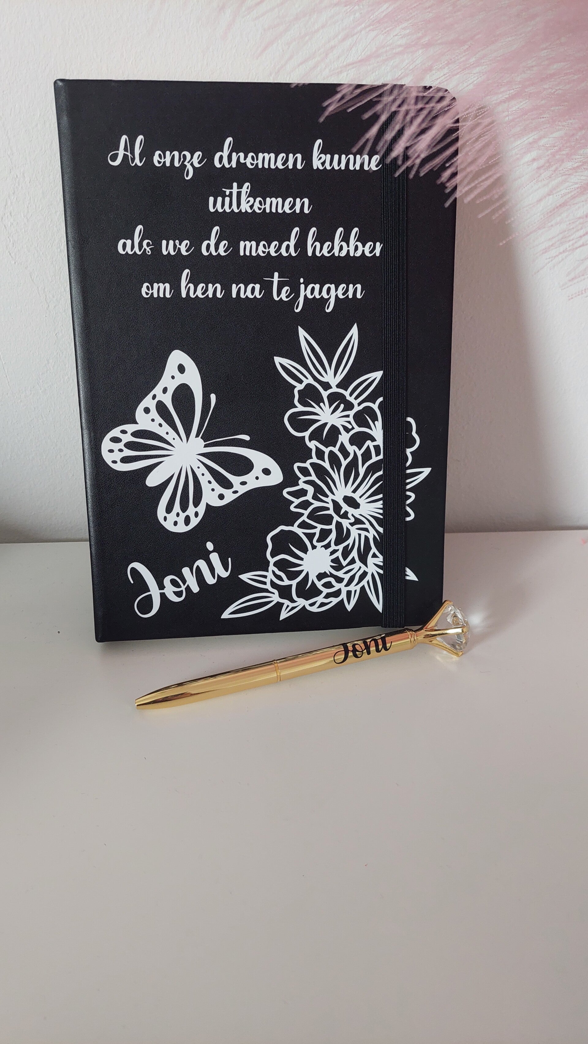 Notitieboek met pen