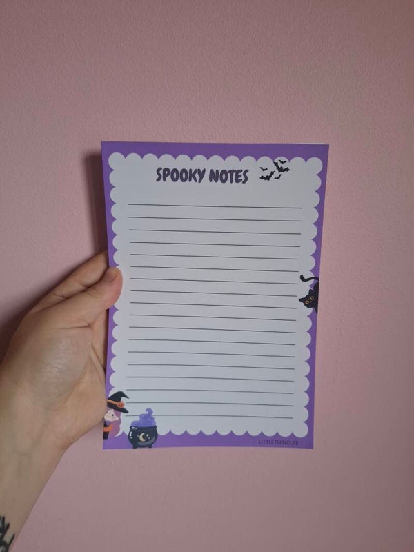 Spooky Notes – Witch