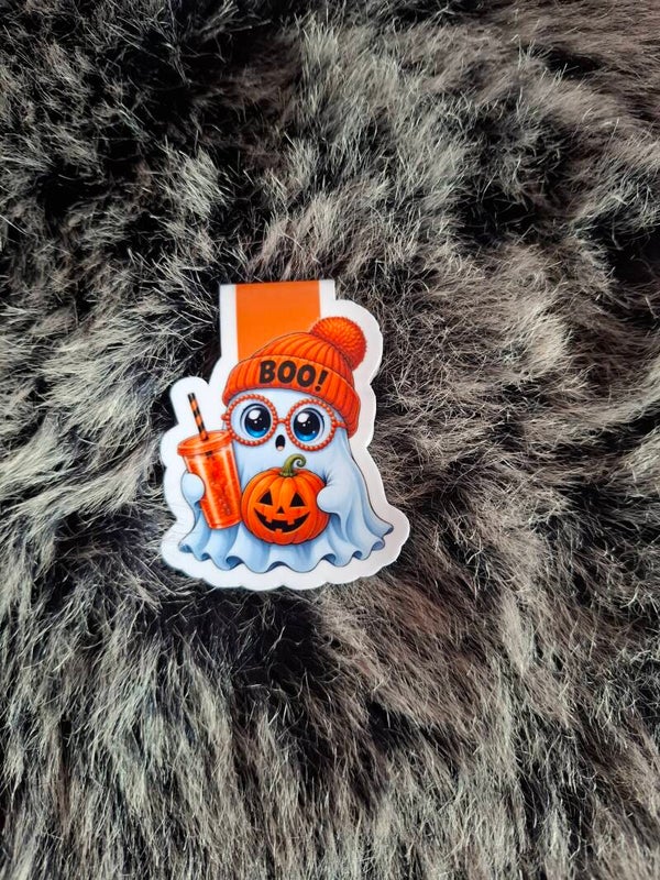 Boo spookje magnetische boekenlegger