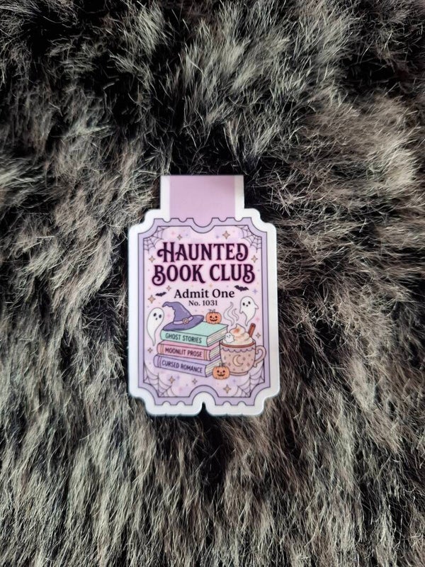 Haunted Book Club Magnetische Boekenlegger