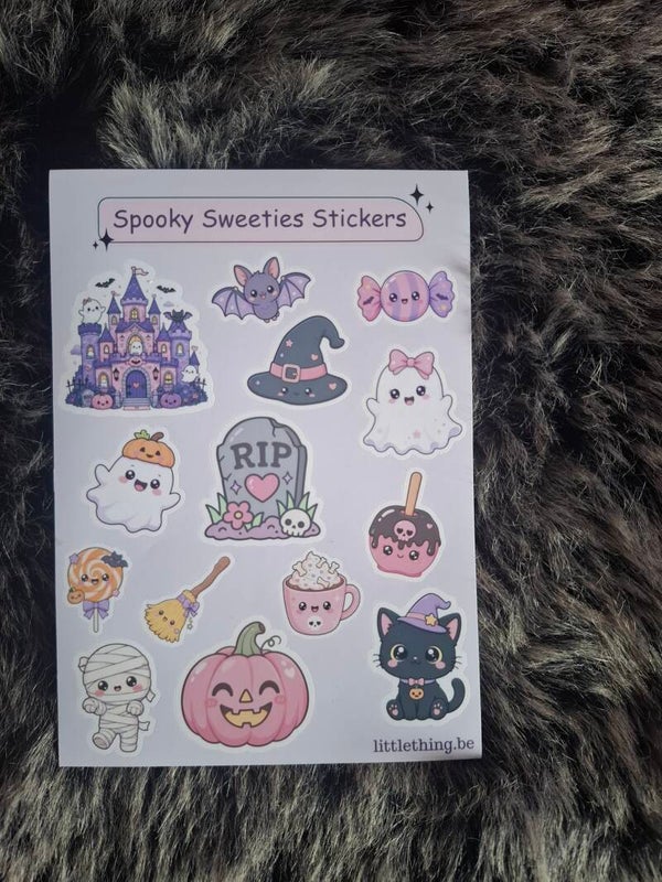 Spooky sweeties sticker