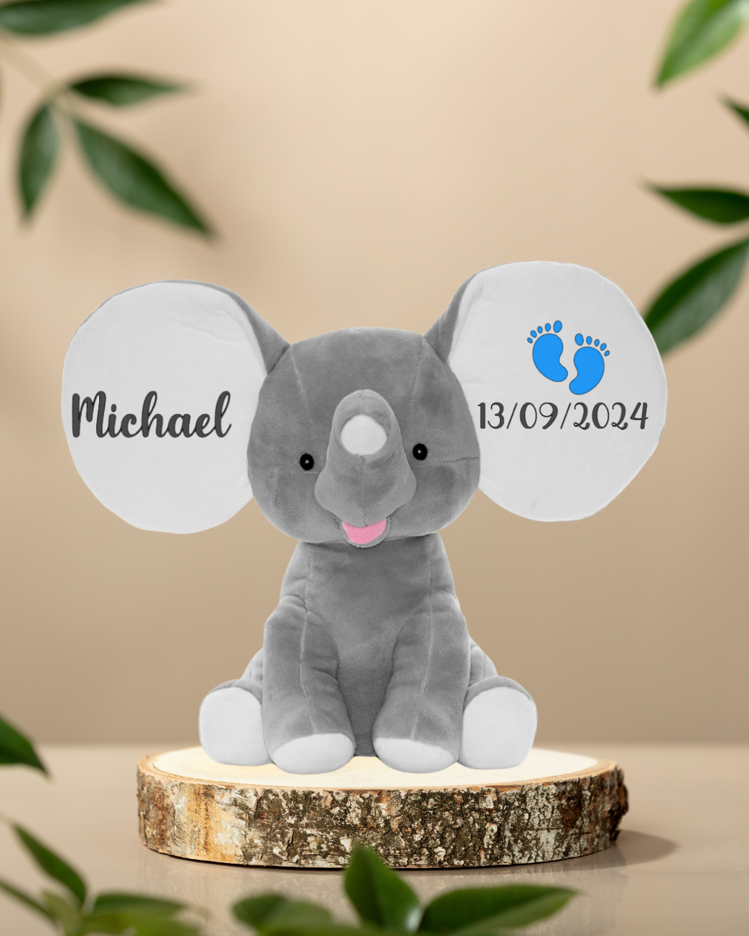 Knuffel Olifant met naam