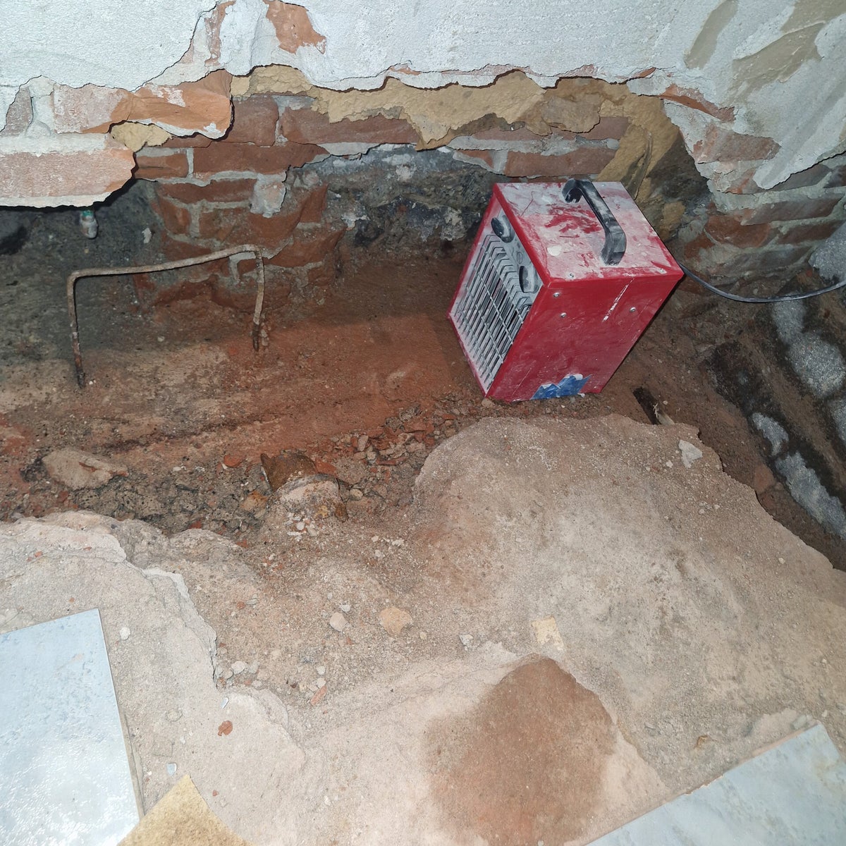 Kelder lekkage opsporen
