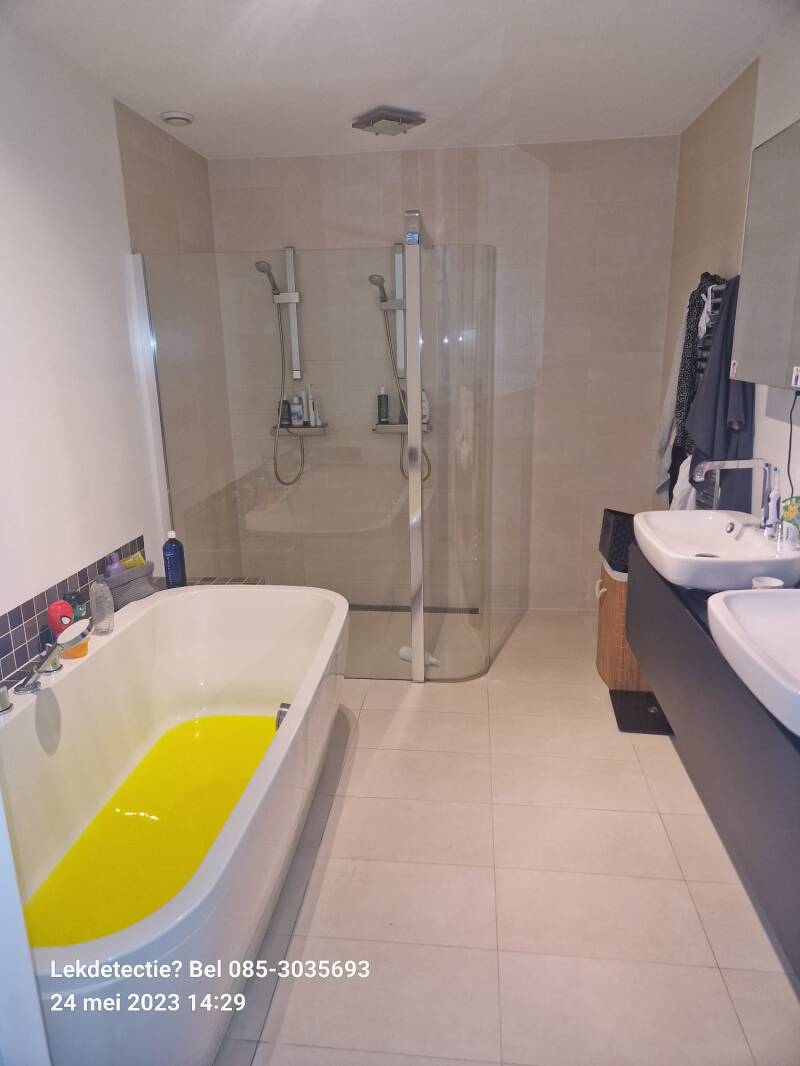 lekkage badkamer