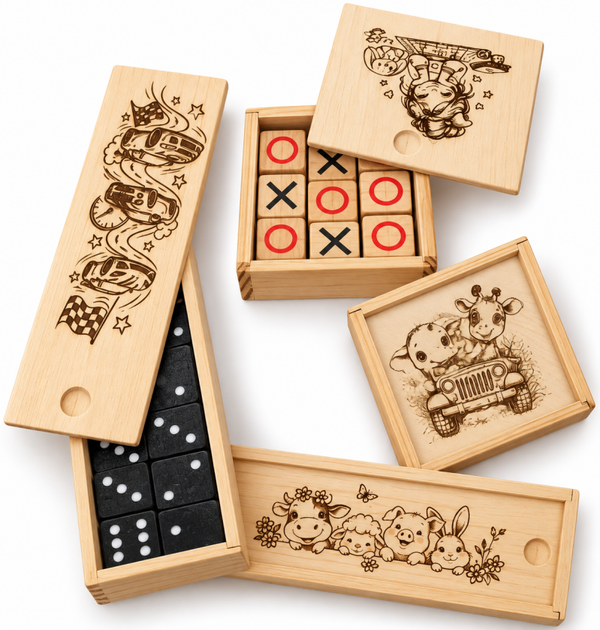 🎲 Jeux en bois personnalisés
