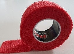 ResQ-Plast Sensitive 2,5cm x 4,5m rood zelfhechtende zwachtel