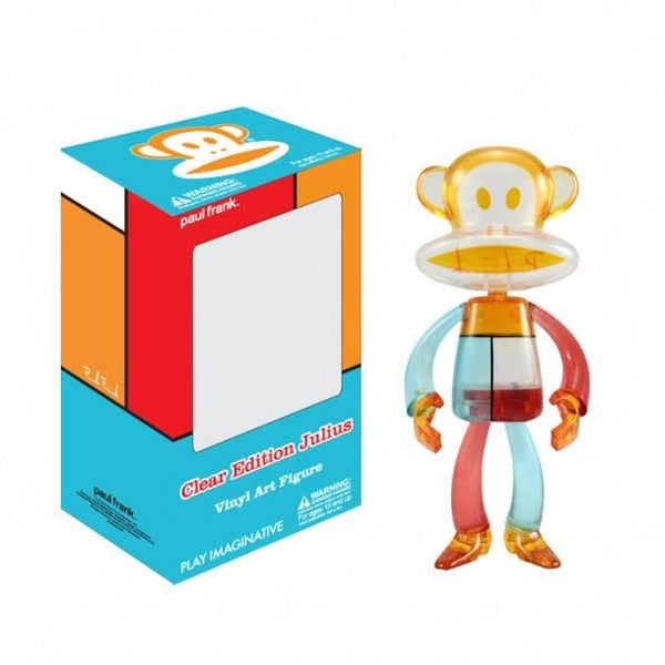 Paul Frank Julius Vinyl Art Figure - Clear Edition Julius