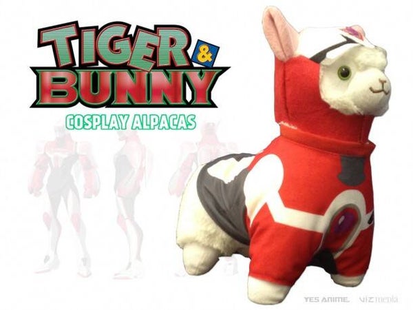 Tiger & Bunny 12 Inches Barnaby Brooks Jr. Hero Suit Cosplay Alpaca
