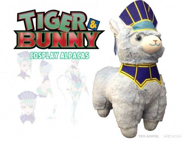 Tiger & Bunny Blue Rose Hero Suit Cosplay Alpaca