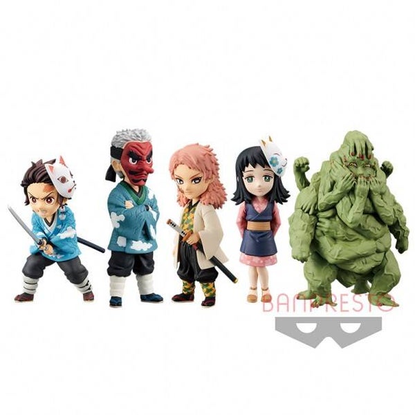 Demon Slayer: Kimetsu no Yaiba World Collectable Figure - vol.1 8cm Figure (Set/5)