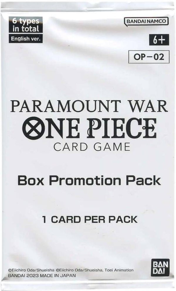 One Piece TCG: Promotion Pack - Paramount War (OP02)