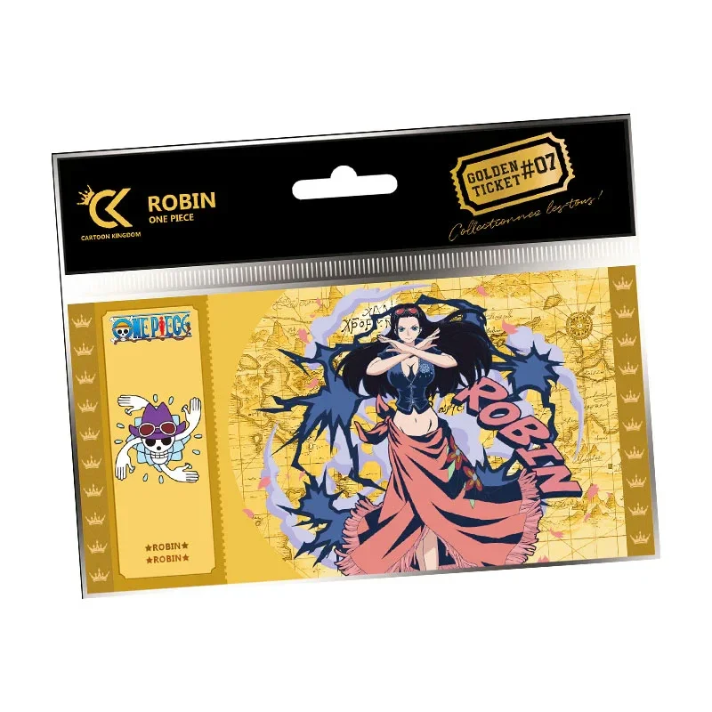 ABYstyle Cartoon Kingdom One Piece Nico Robin Golden Ticket #07