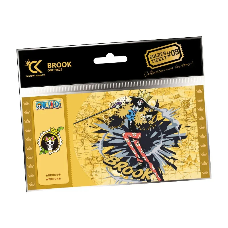 ABYstyle Cartoon Kingdom One Piece Brook Golden Ticket #09